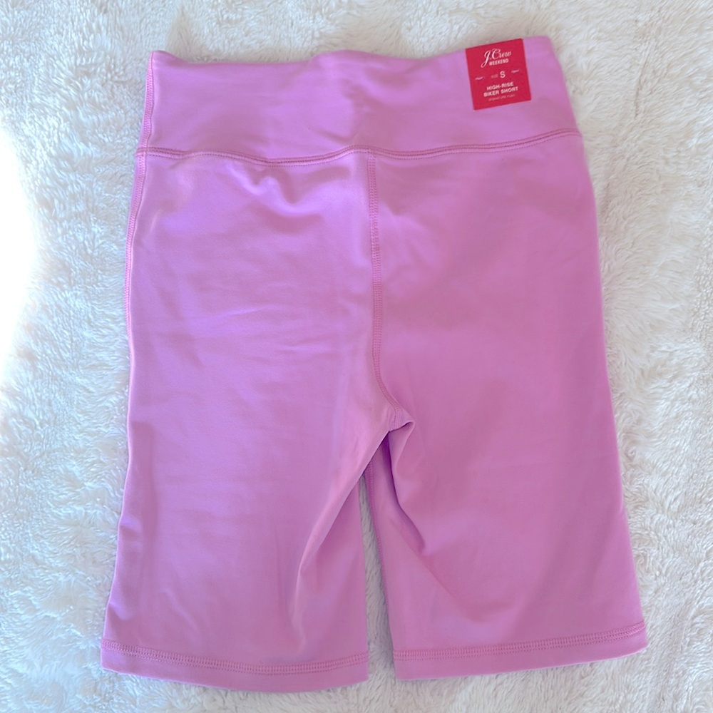 J CREW high-rise biker shorts NWT - Picture 4 of 4